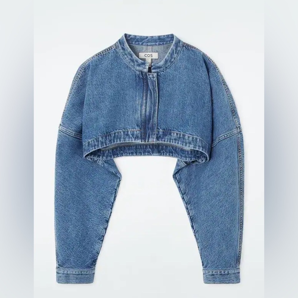 COS Cropped Hybrid Denim Jacket - Picture 8 of 8